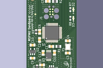 design led power supply pcb and high current led layout