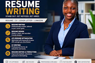 resume writing, resume design, cv writing, ats resume editing, resume formatting