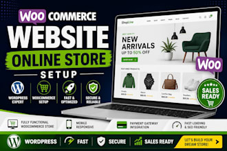 woocommerce store,  woocommerce website, redesign woocommerce, commerce