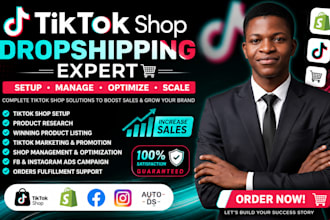 setup tiktok shop fix tik tok dropshipping tiktok shop marketing tiktok shop ads