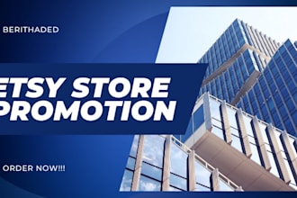 do etsy store promotion to get traffic and sales