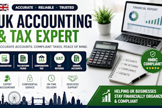 do UK accounting, tax return and corporation tax filing