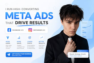 set up and manage facebook and insta ads campaigns
