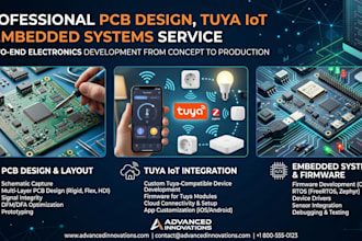 professional pcb design, tuya iot and embedded systems service