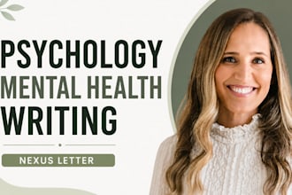 psychology based mental health writing analysis summary