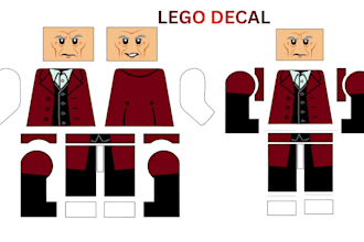 lego model lego design decal sticker minifigures lego part list and instructions