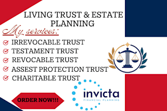 review one trust or estate document with legal consultation summary