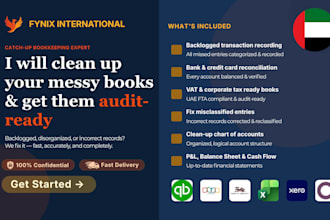 do catch up bookkeeping and clean up your messy books on quickbooks