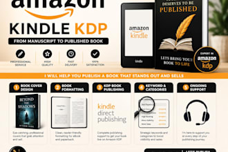 format and publish your book on amazon KDP professionally