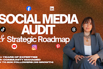 provide a social media audit and content strategy