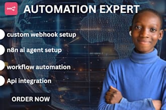 create powerful n8n automations with rest API and webhooks