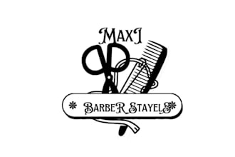 design sophisticated barber salon logo