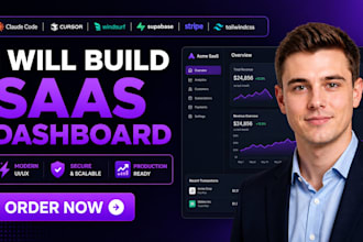 build saas dashboard using claude code cursor windsurf supabase stripe tailwind