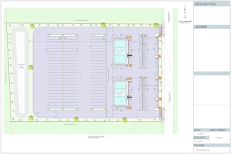 draw professional site plan, landscape plan and parking layout plan