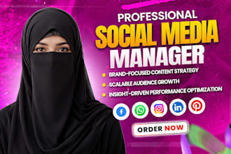 be a social media marketing manager