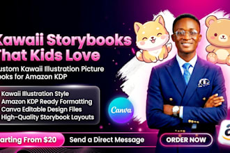 do children kawaii picture book illustration kawaii illustration picture book