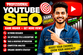 do professional youtube SEO and video optimization