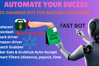 instacart bot spark driver bot delivery bot uber bot amazon driver bot spark bot