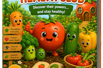 design 3d educational children story book