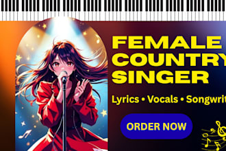 be your female country singer, lyricist and song composer