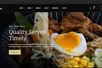 design wix restaurant website food menu website dining website
