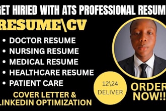 write ats healthcare resumes for nursing and medical executives