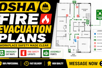 create osha workplace evacuation and fire safety plans