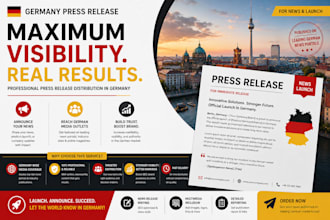 write a compelling german journalist press release