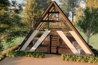 craete architectural renders for real estate