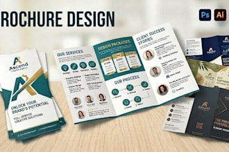 do brochure design, trifold brochure design, digital brochure, flyer design