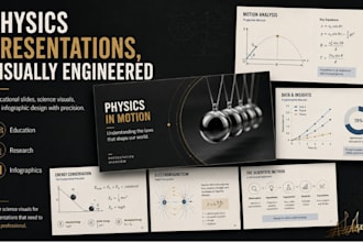 design physics and stem presentation slides