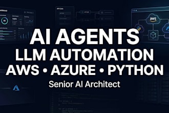build ai agents llm automation and scalable python cloud backends