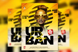 create an elegant club flyer and party event flyer