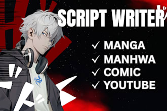 craft professional youtube script for anime, manga recap that hook viewers fast