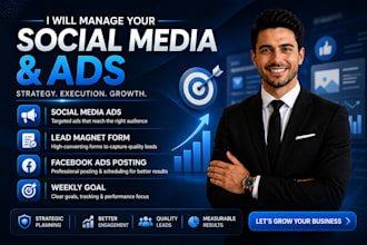 rebrande social medial ads, lead magnet form, facebook ads posting, weekly goal