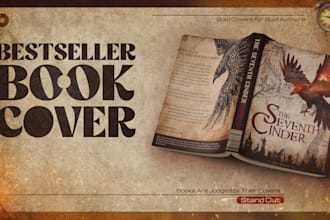create eye catching fiction book covers