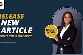 write and distribute SEO press release on top tier media sites