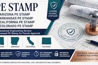 pe stamp arizona pe stamp arkansas pe stamp california pe stamp colorado stamp