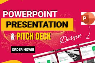 design or redesign event sponsorship pitch decks and canva presentations
