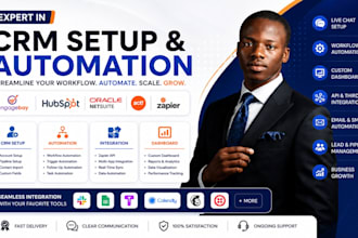 setup engagebay livechat custom dashboard hubspot netsuite zapier API workflow