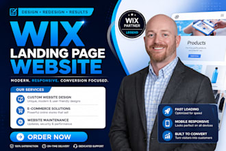 german wix website redesign german wix website wix landing page wix booking