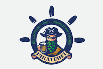 design mascot amazing restaurant brew logo
