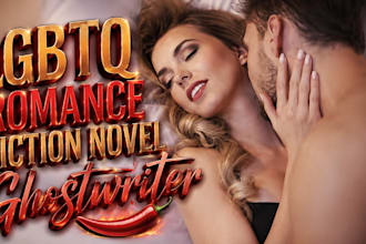 be your lgbtq romance ghostwriter erotic story creative writer