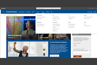 develop  sharepoint intranet,sharepoint online, power apps, workflow automation