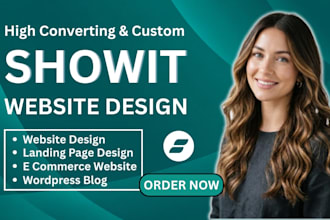 design showit website, customize or update showit template, redesign showit blog