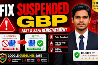 fix google business profile suspension and reinstate your listing