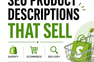 write SEO product descriptions that increase ecommerce sales