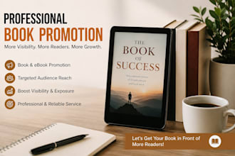 market and promote your ebook for more sales and visibility