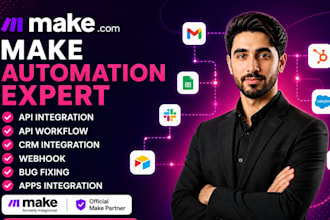 build make com automation, fix make com scenarios, and n8n workflows