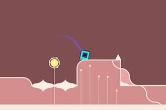 decorate a geometry dash layout in great modern style